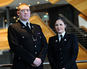 PC Owen Davies a PC Rhiannon Hurst