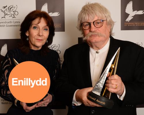 Syr Karl Jenkins a Dr Mererid Hopwood