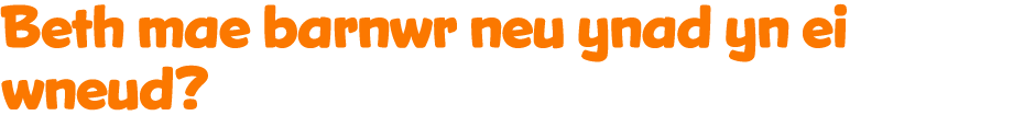 Beth mae barnwr ney ynad yn ei wneud?
