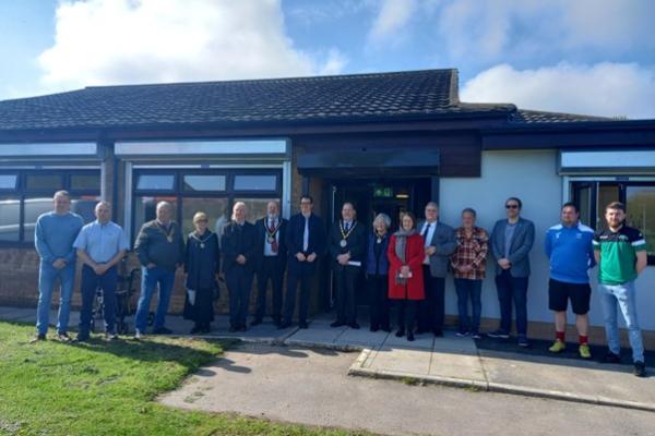 Opening of redeveloped Penygaer changing rooms