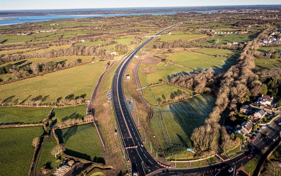 ffotograff o gylchfan Tafarn y Gafr gan edrych tua’r gogledd 